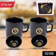 Cups With Round Serving Bowl