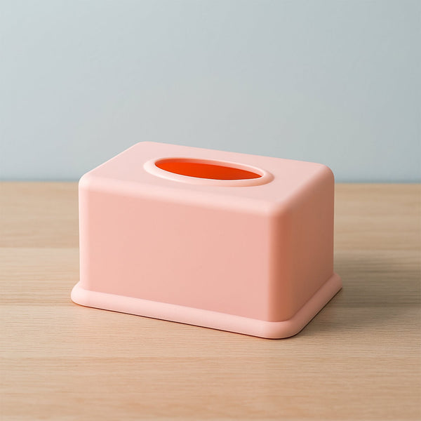 Transparent Rectangular Tissue Dispenser