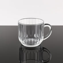 Unbreakable Transparent Plastic Tea Cups (Set of 6 Pc)