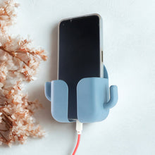 Wall Mounted Adhesive Phone Holder & Remote Organizer(1Pc)