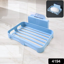 Bathroom & Kitchen Soap Holder: Self-Adhesive ,Sabudani (Plastic Box)